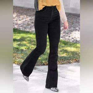 Kancan ultra flair high rise black jeans